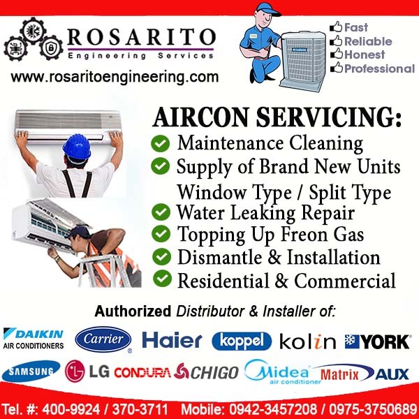 cleaning aircon services